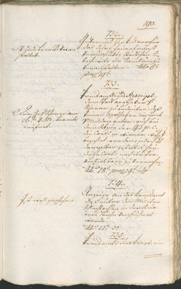 Civic Archives of Bozen-Bolzano - BOhisto Ratsprotokoll 1800 