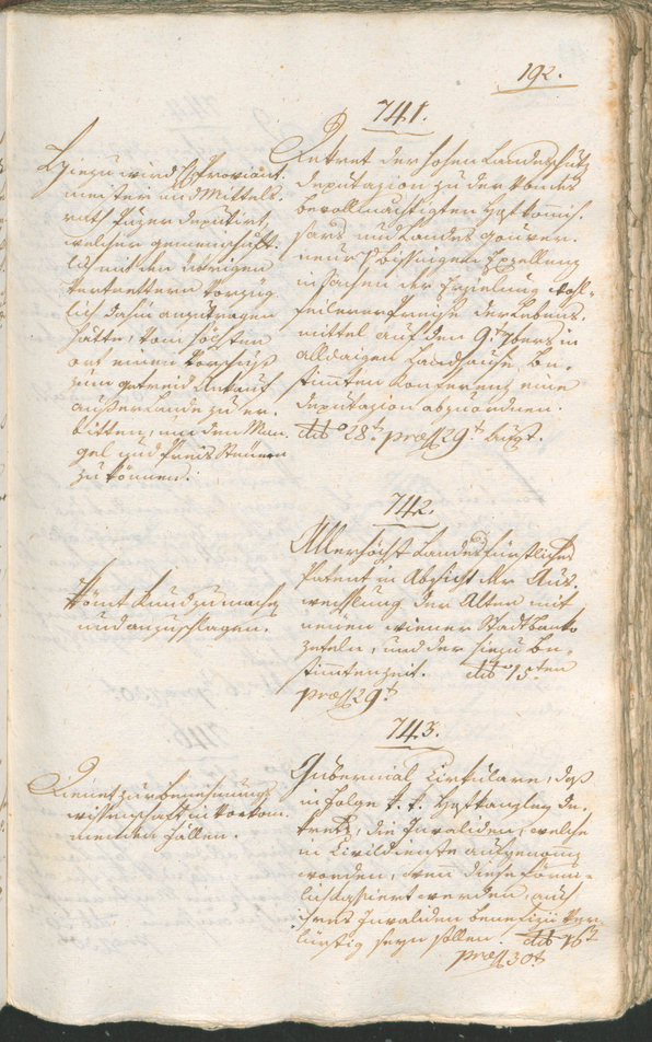 Civic Archives of Bozen-Bolzano - BOhisto Ratsprotokoll 1800 