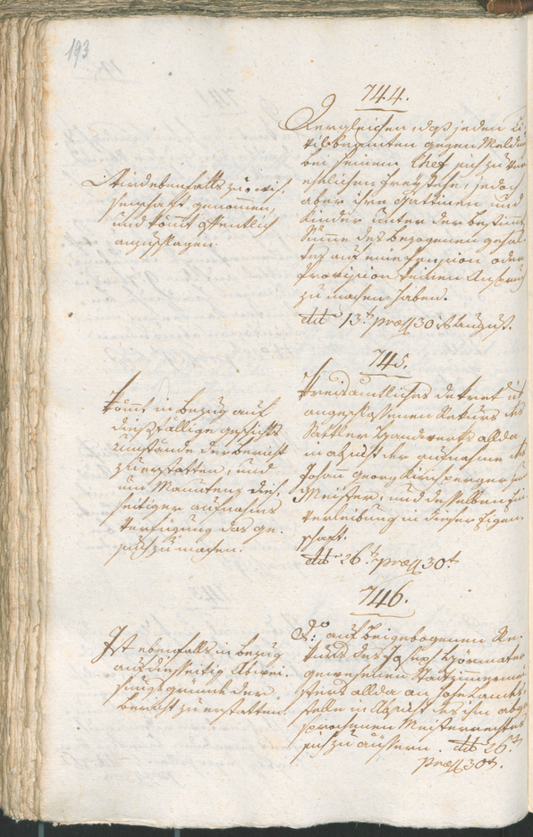 Civic Archives of Bozen-Bolzano - BOhisto Ratsprotokoll 1800 