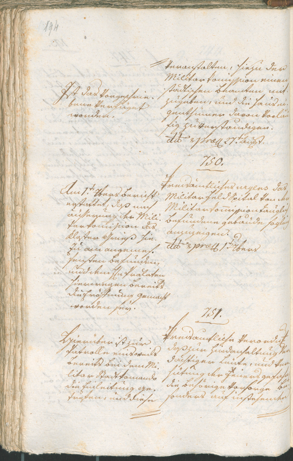 Civic Archives of Bozen-Bolzano - BOhisto Ratsprotokoll 1800 