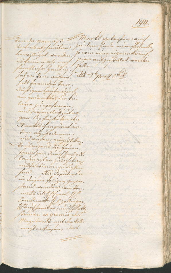 Civic Archives of Bozen-Bolzano - BOhisto Ratsprotokoll 1800 