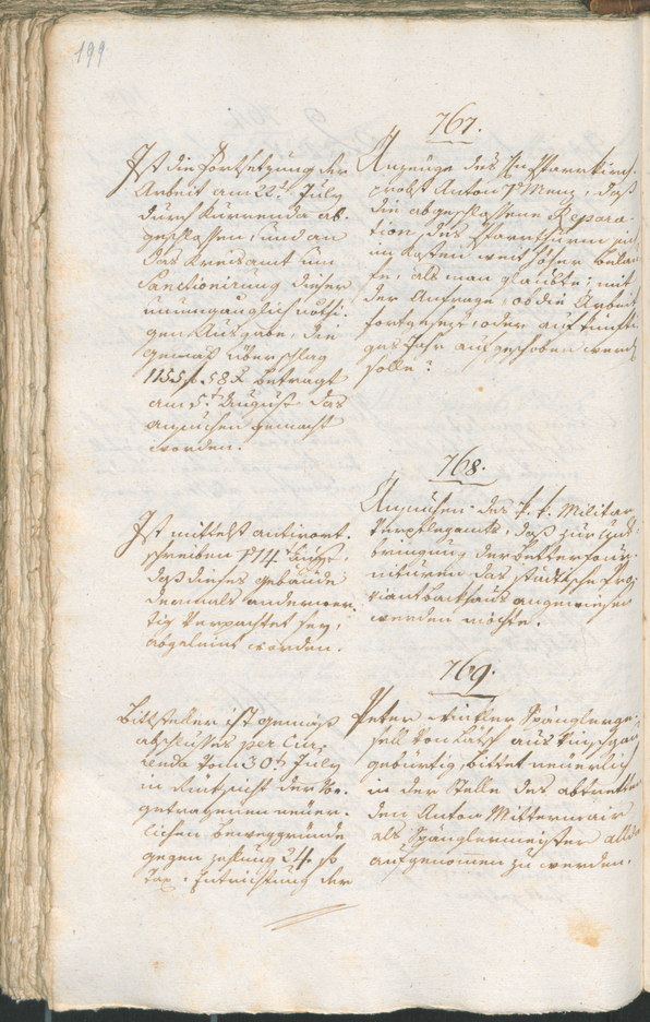 Civic Archives of Bozen-Bolzano - BOhisto Ratsprotokoll 1800 