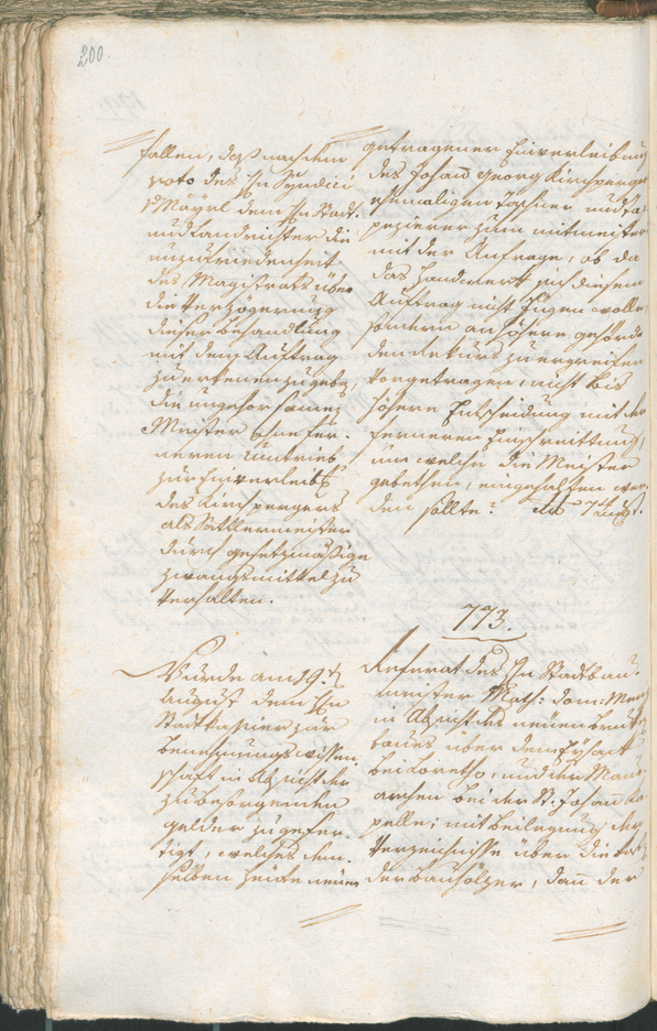 Civic Archives of Bozen-Bolzano - BOhisto Ratsprotokoll 1800 