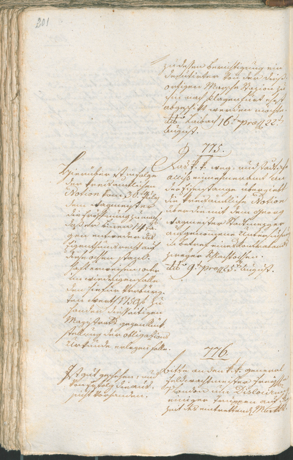 Civic Archives of Bozen-Bolzano - BOhisto Ratsprotokoll 1800 