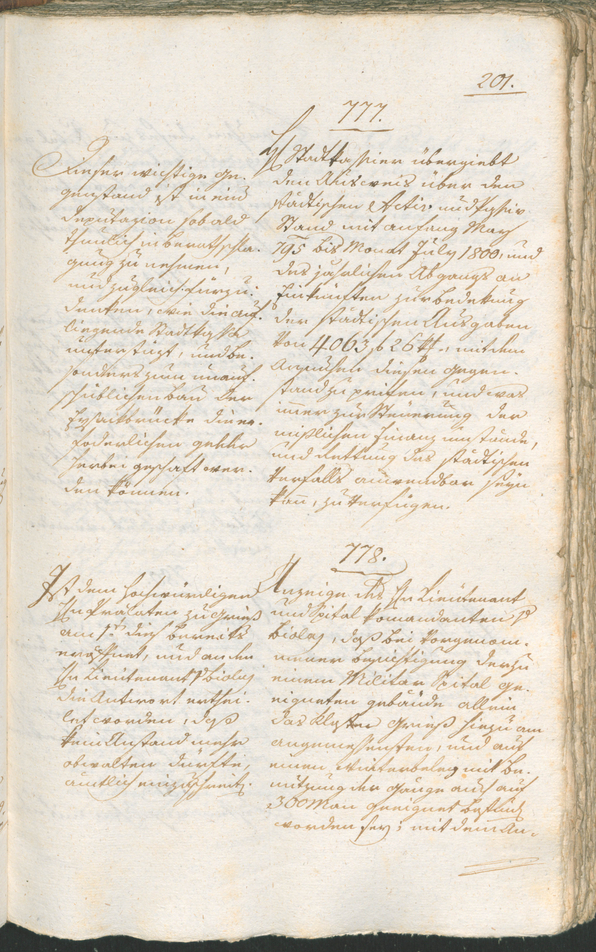 Civic Archives of Bozen-Bolzano - BOhisto Ratsprotokoll 1800 