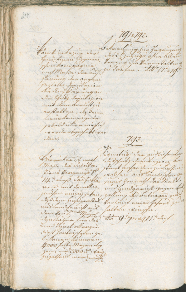 Civic Archives of Bozen-Bolzano - BOhisto Ratsprotokoll 1800 