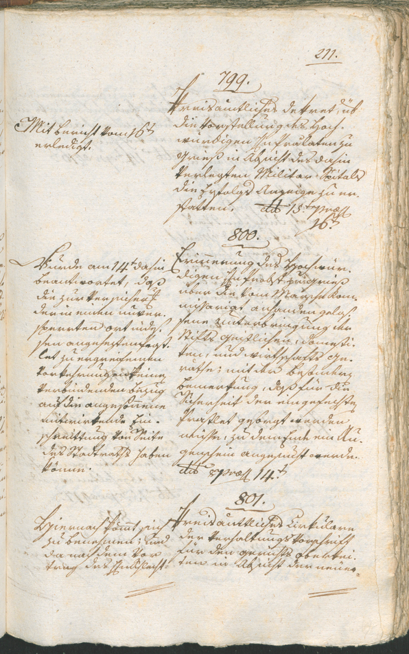 Civic Archives of Bozen-Bolzano - BOhisto Ratsprotokoll 1800 