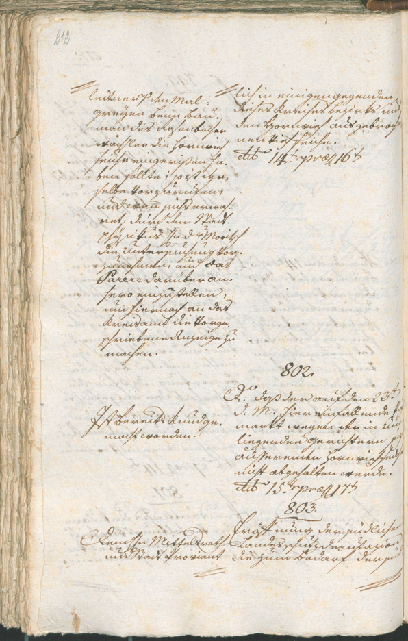 Civic Archives of Bozen-Bolzano - BOhisto Ratsprotokoll 1800 