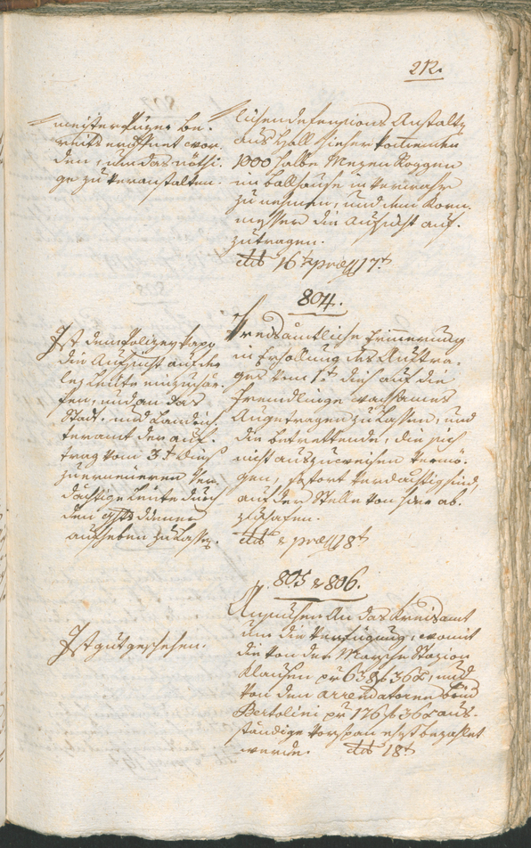 Civic Archives of Bozen-Bolzano - BOhisto Ratsprotokoll 1800 