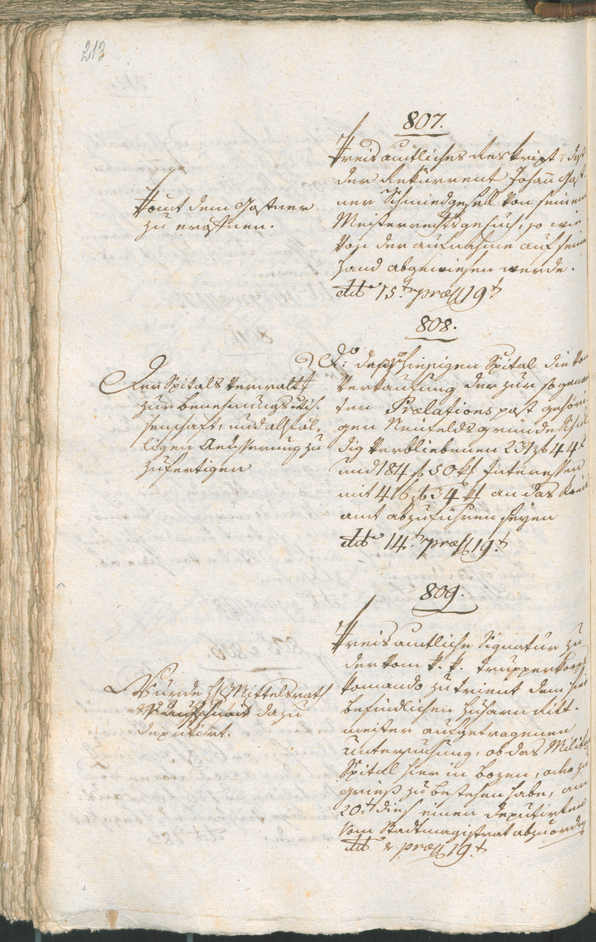 Civic Archives of Bozen-Bolzano - BOhisto Ratsprotokoll 1800 