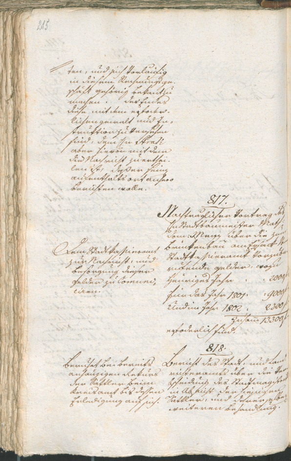 Civic Archives of Bozen-Bolzano - BOhisto Ratsprotokoll 1800 