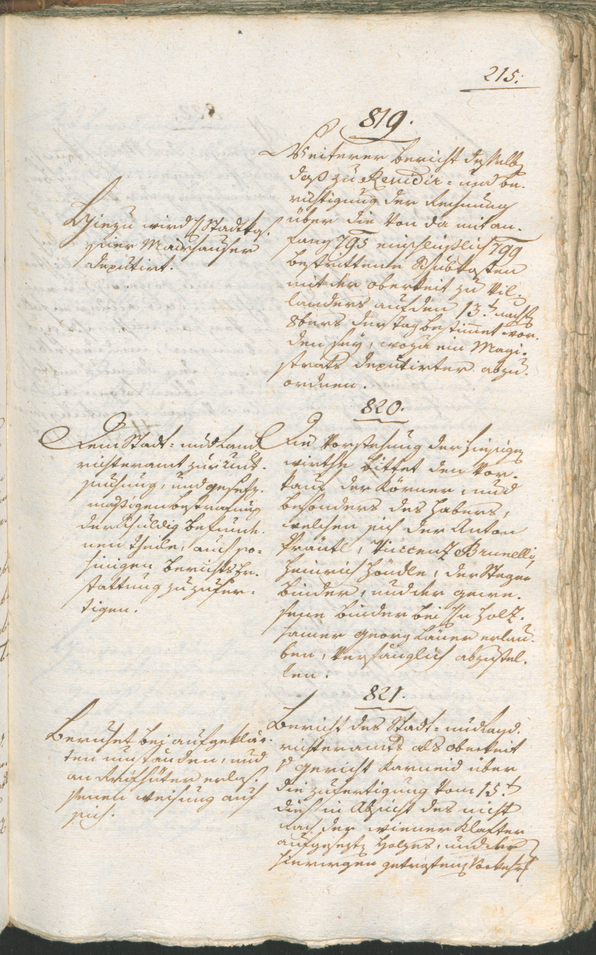 Civic Archives of Bozen-Bolzano - BOhisto Ratsprotokoll 1800 