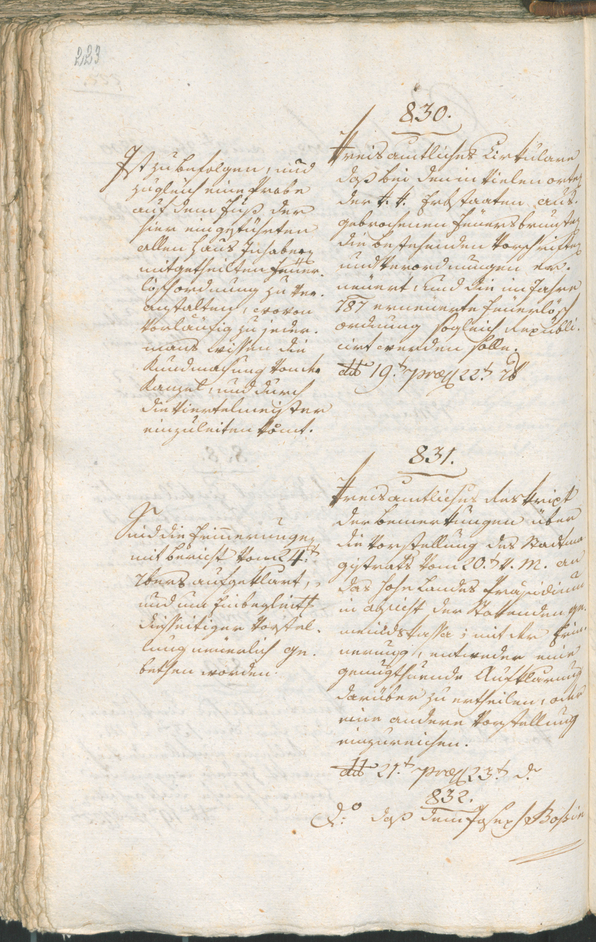 Civic Archives of Bozen-Bolzano - BOhisto Ratsprotokoll 1800 