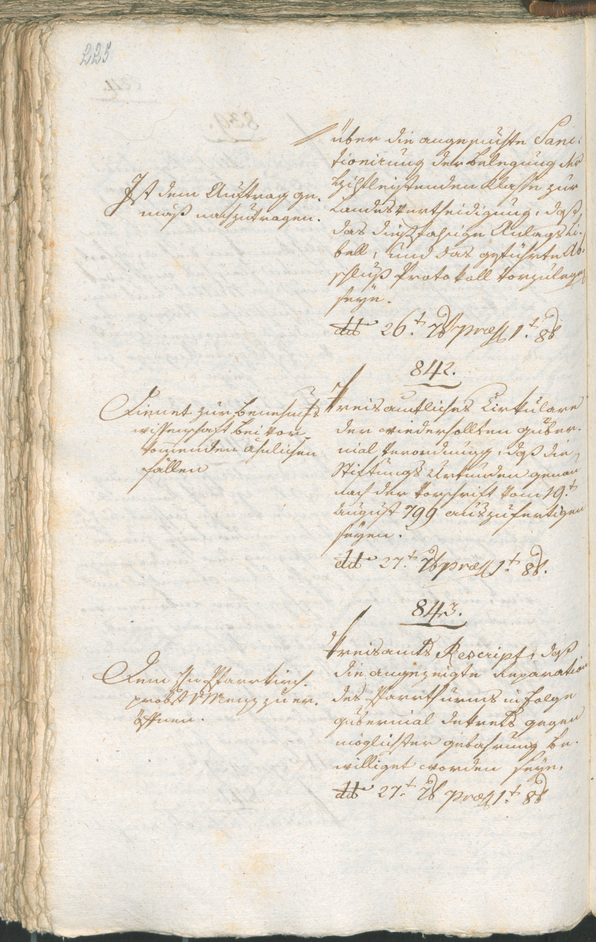 Civic Archives of Bozen-Bolzano - BOhisto Ratsprotokoll 1800 