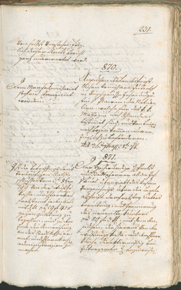 Civic Archives of Bozen-Bolzano - BOhisto Ratsprotokoll 1800 