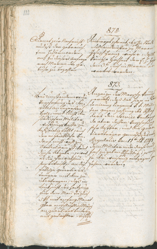 Civic Archives of Bozen-Bolzano - BOhisto Ratsprotokoll 1800 