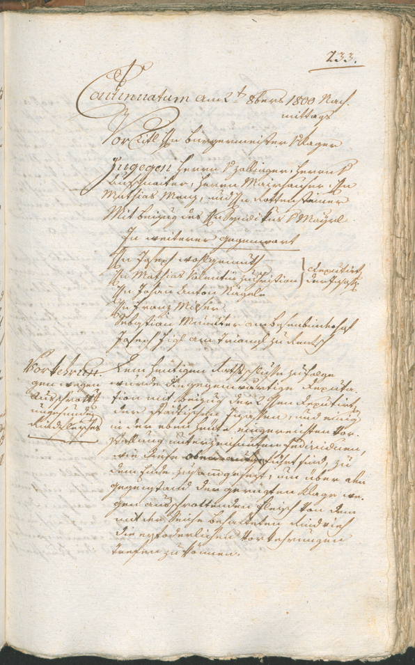 Civic Archives of Bozen-Bolzano - BOhisto Ratsprotokoll 1800 