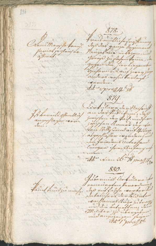 Civic Archives of Bozen-Bolzano - BOhisto Ratsprotokoll 1800 