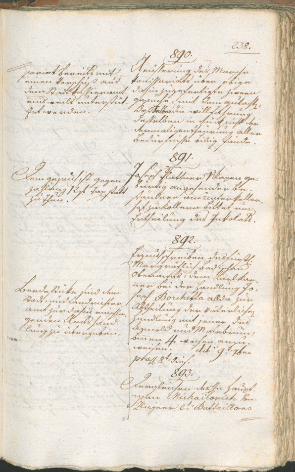 Civic Archives of Bozen-Bolzano - BOhisto Ratsprotokoll 1800 