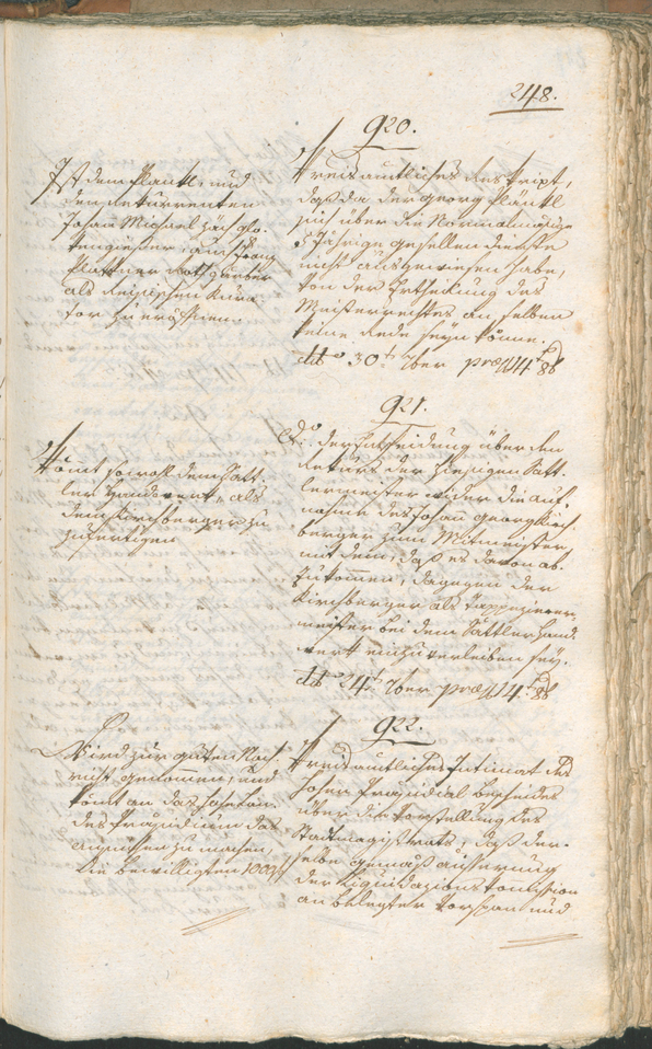 Civic Archives of Bozen-Bolzano - BOhisto Ratsprotokoll 1800 