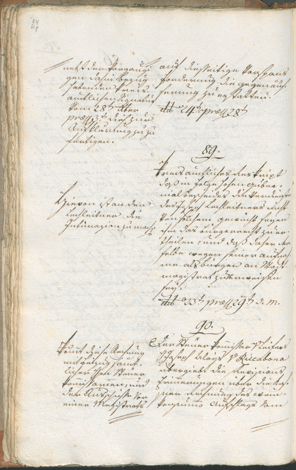 Civic Archives of Bozen-Bolzano - BOhisto Ratsprotokoll 1800 