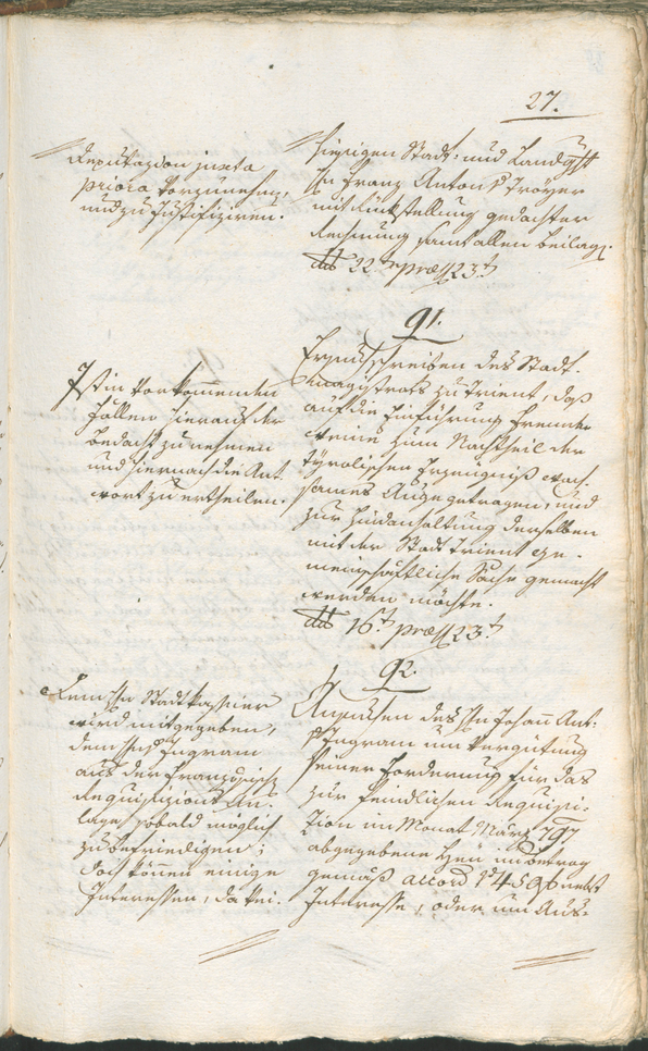 Civic Archives of Bozen-Bolzano - BOhisto Ratsprotokoll 1800 