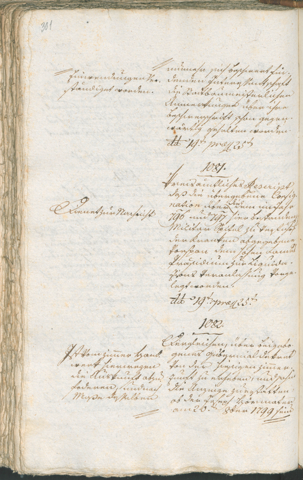 Civic Archives of Bozen-Bolzano - BOhisto Ratsprotokoll 1800 