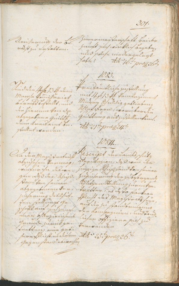 Civic Archives of Bozen-Bolzano - BOhisto Ratsprotokoll 1800 