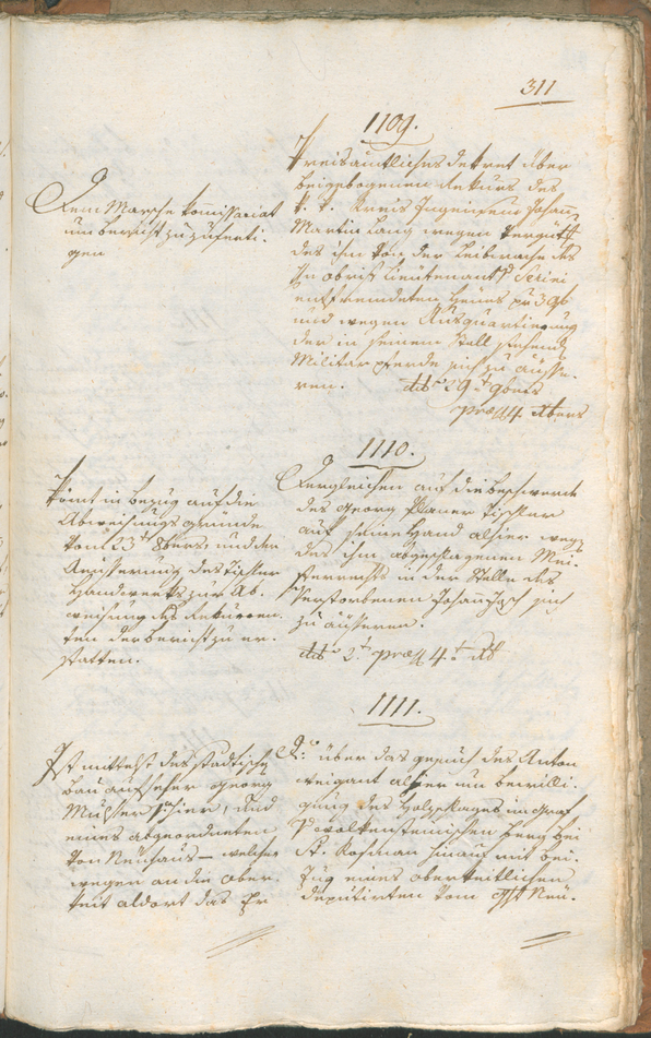 Civic Archives of Bozen-Bolzano - BOhisto Ratsprotokoll 1800 