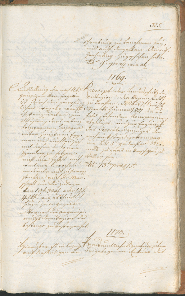 Civic Archives of Bozen-Bolzano - BOhisto Ratsprotokoll 1800 