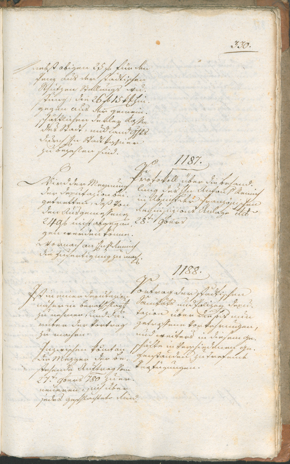 Civic Archives of Bozen-Bolzano - BOhisto Ratsprotokoll 1800 