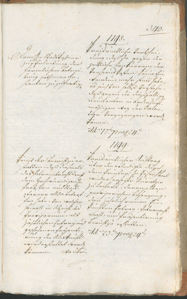 Civic Archives of Bozen-Bolzano - BOhisto Ratsprotokoll 1800 