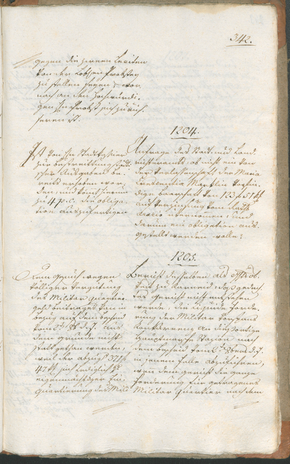 Civic Archives of Bozen-Bolzano - BOhisto Ratsprotokoll 1800 