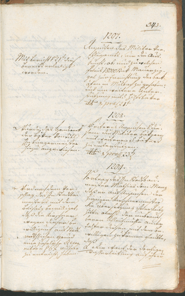 Civic Archives of Bozen-Bolzano - BOhisto Ratsprotokoll 1800 