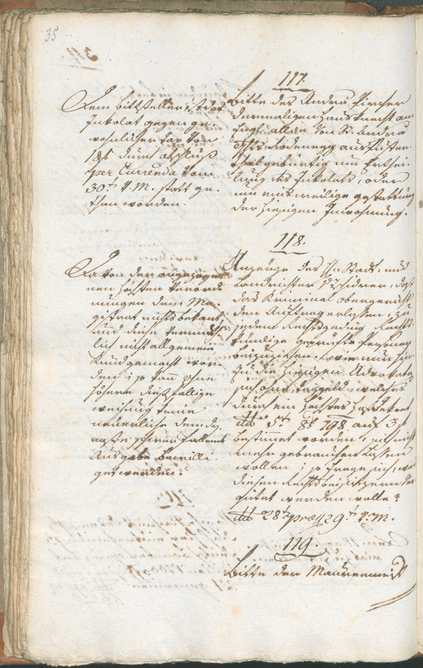 Civic Archives of Bozen-Bolzano - BOhisto Ratsprotokoll 1800 