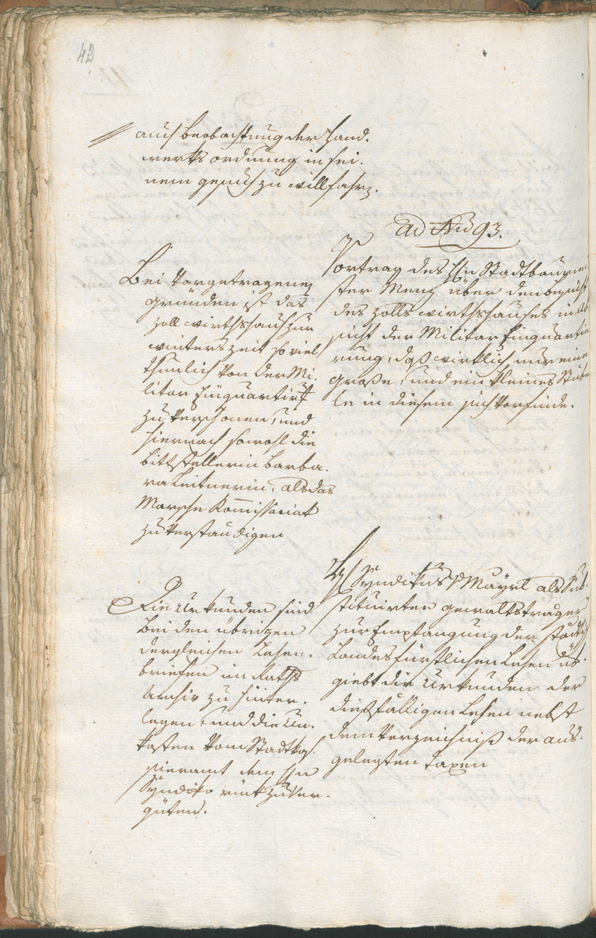 Civic Archives of Bozen-Bolzano - BOhisto Ratsprotokoll 1800 