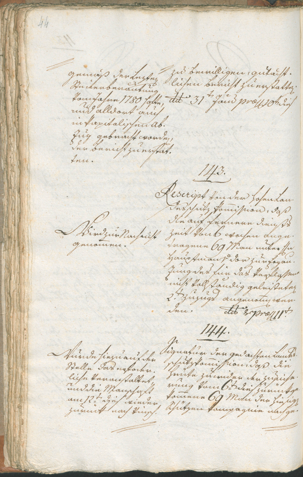 Civic Archives of Bozen-Bolzano - BOhisto Ratsprotokoll 1800 