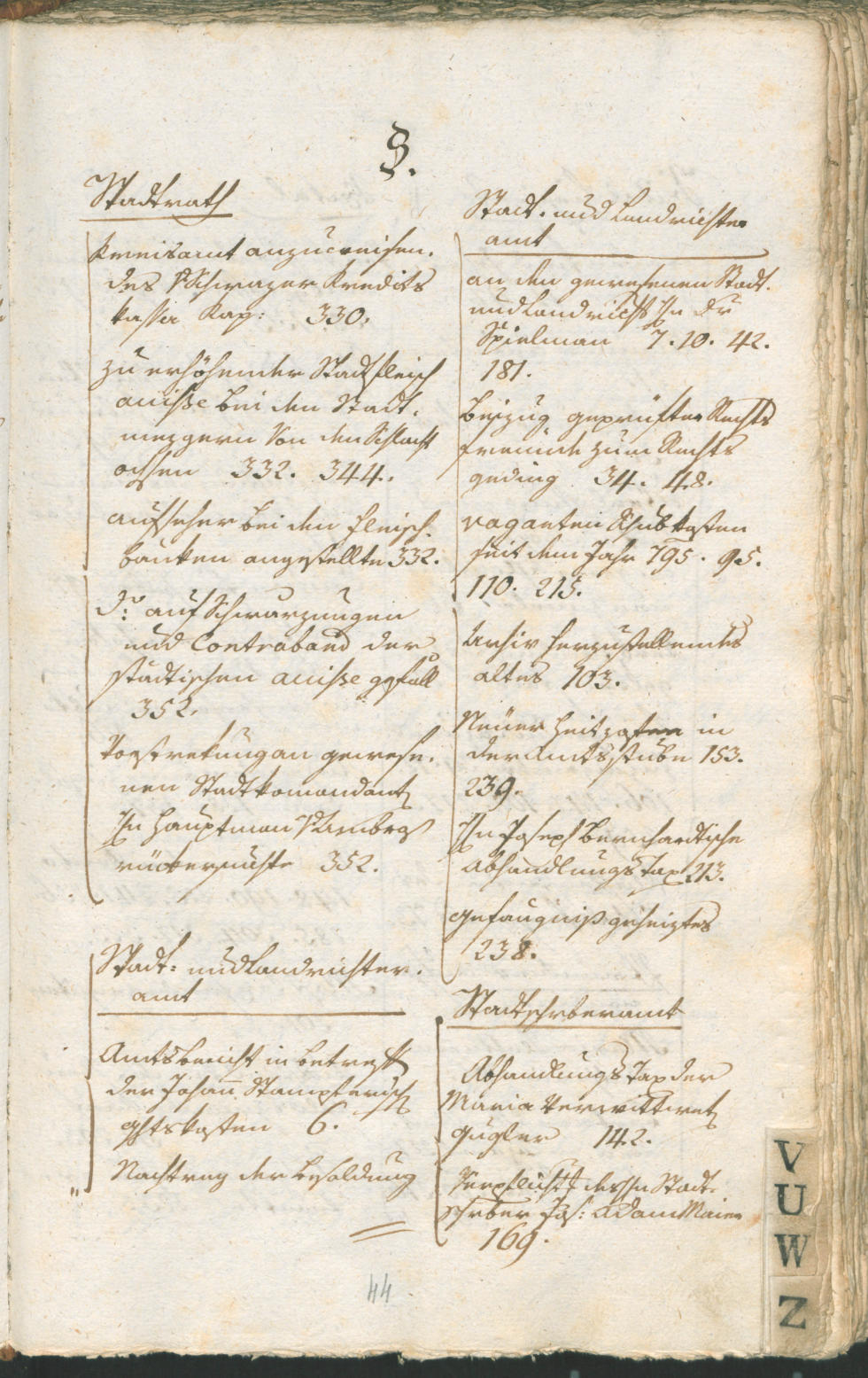 Civic Archives of Bozen-Bolzano - BOhisto Ratsprotokoll 1800 