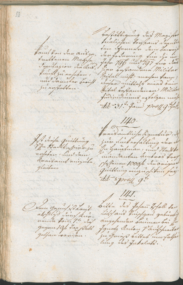 Civic Archives of Bozen-Bolzano - BOhisto Ratsprotokoll 1801 