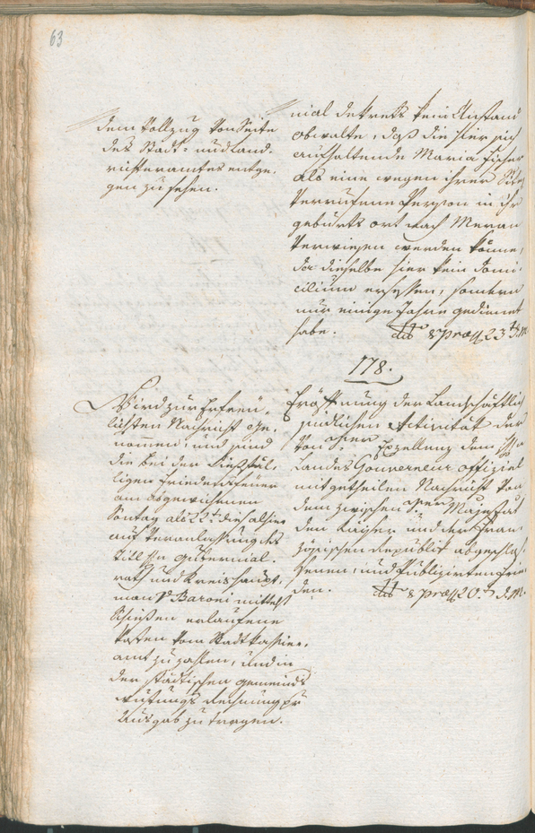 Civic Archives of Bozen-Bolzano - BOhisto Ratsprotokoll 1801 