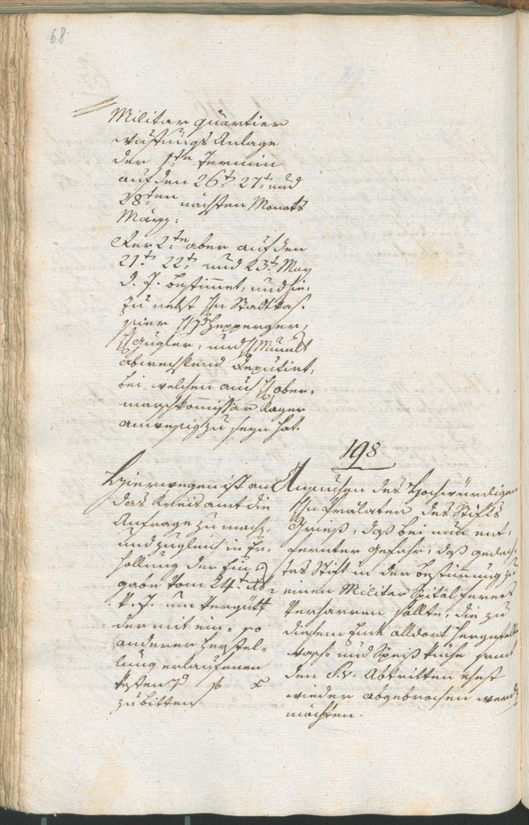 Civic Archives of Bozen-Bolzano - BOhisto Ratsprotokoll 1801 