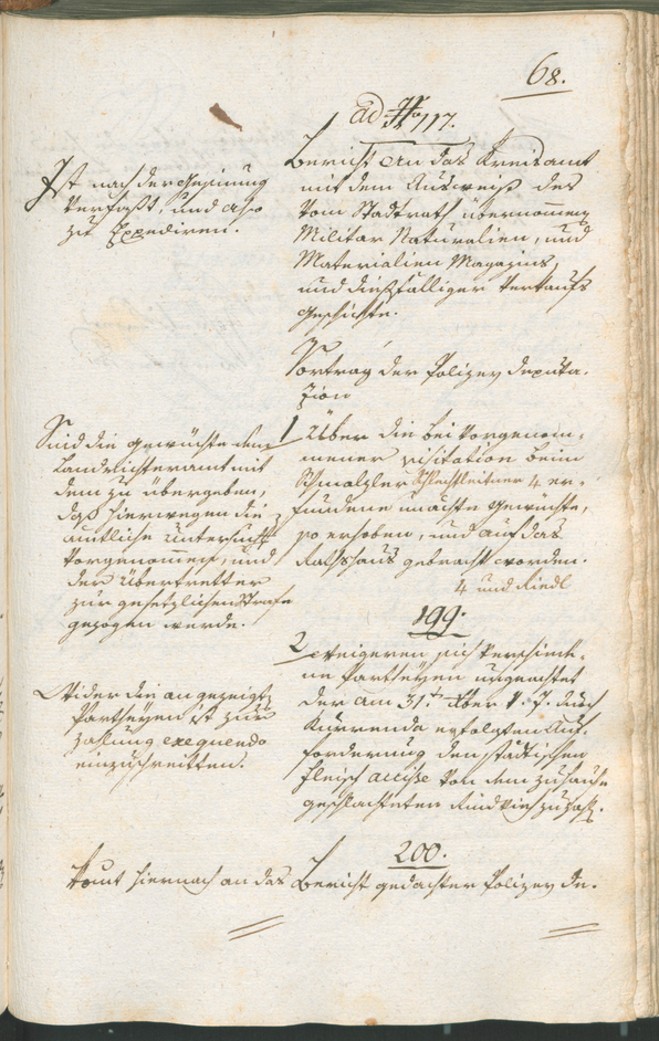 Civic Archives of Bozen-Bolzano - BOhisto Ratsprotokoll 1801 