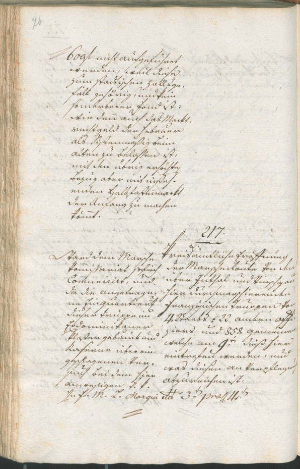 Civic Archives of Bozen-Bolzano - BOhisto Ratsprotokoll 1801 