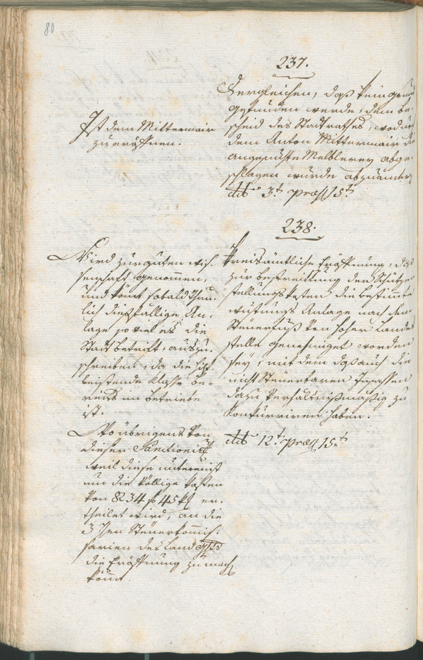 Civic Archives of Bozen-Bolzano - BOhisto Ratsprotokoll 1801 