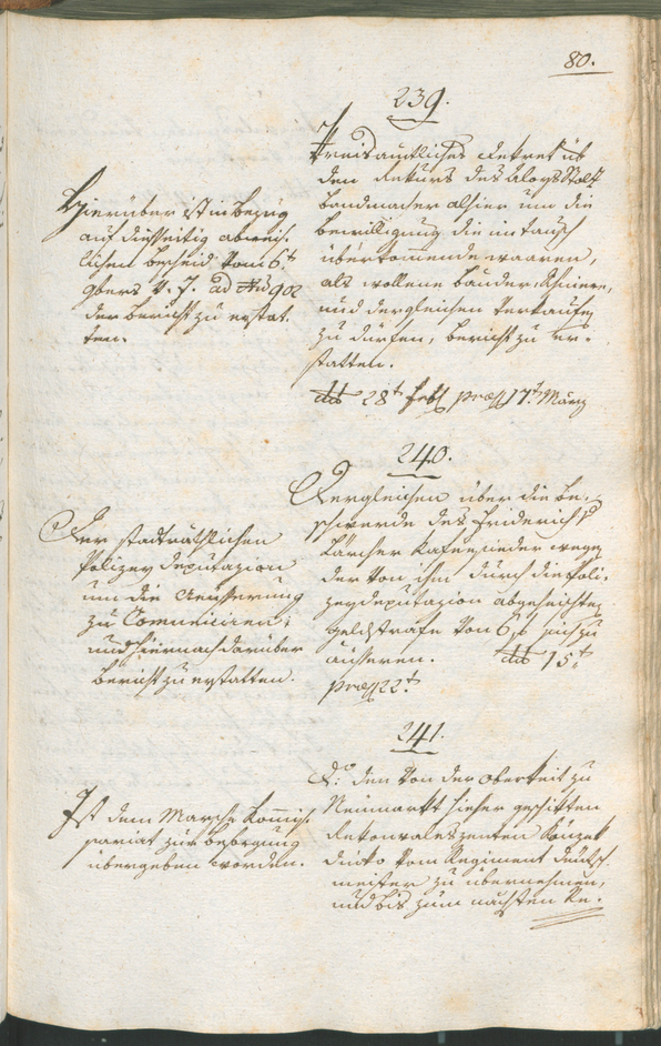 Civic Archives of Bozen-Bolzano - BOhisto Ratsprotokoll 1801 