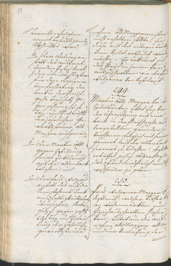 Civic Archives of Bozen-Bolzano - BOhisto Ratsprotokoll 1801 