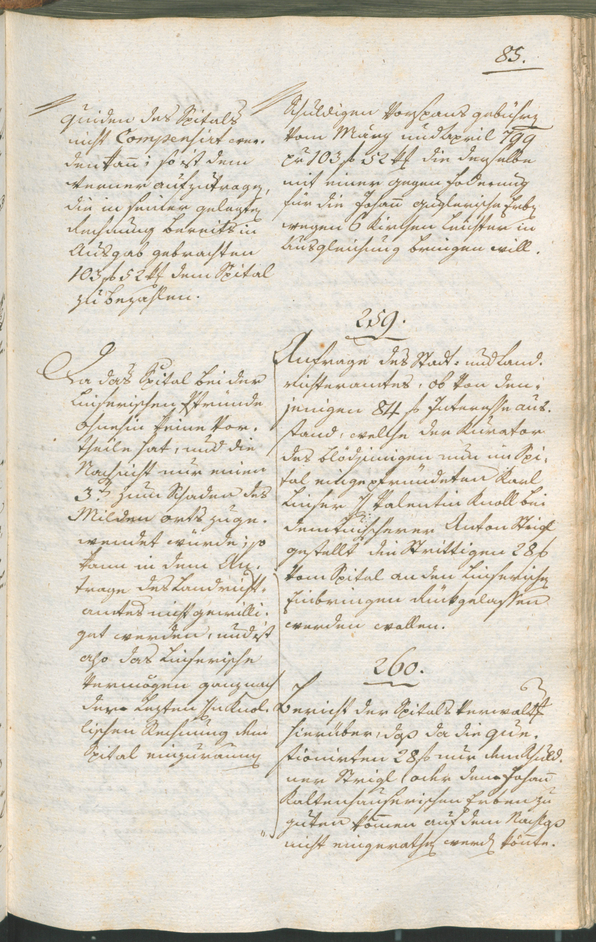 Civic Archives of Bozen-Bolzano - BOhisto Ratsprotokoll 1801 