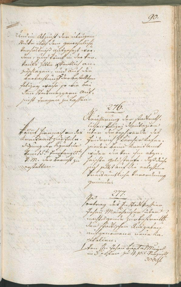 Civic Archives of Bozen-Bolzano - BOhisto Ratsprotokoll 1801 