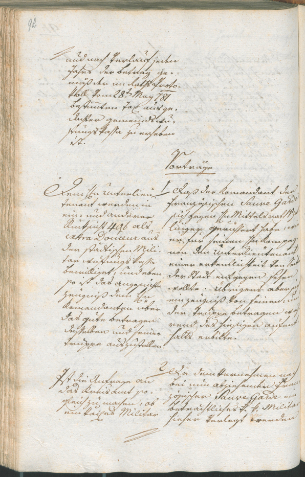 Civic Archives of Bozen-Bolzano - BOhisto Ratsprotokoll 1801 