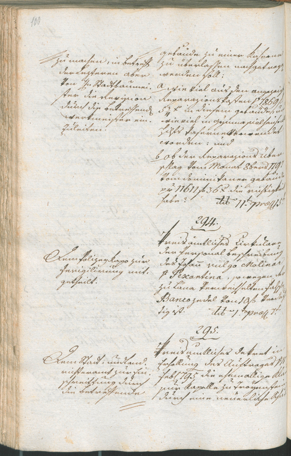 Civic Archives of Bozen-Bolzano - BOhisto Ratsprotokoll 1801 